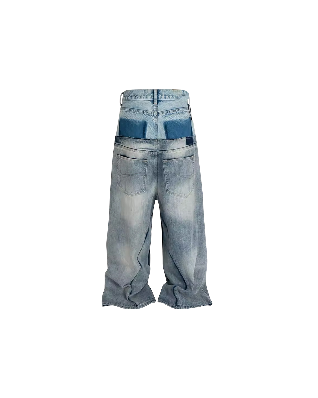 "DOUBLE STACK" DENIM PANTS