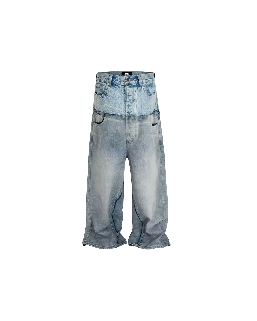 "DOUBLE STACK" DENIM PANTS