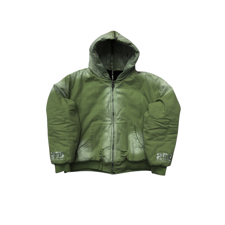 AAPIE MIXUP JACKET GREEN