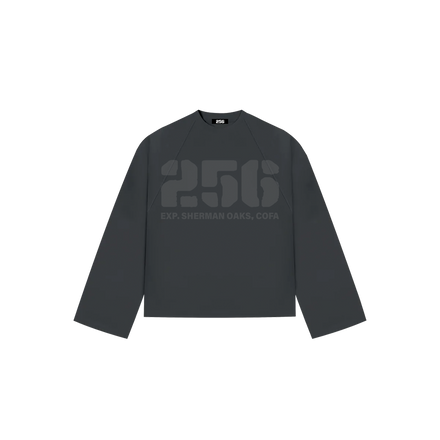 "SIGNATURE" BLACK LONGSLEEVE