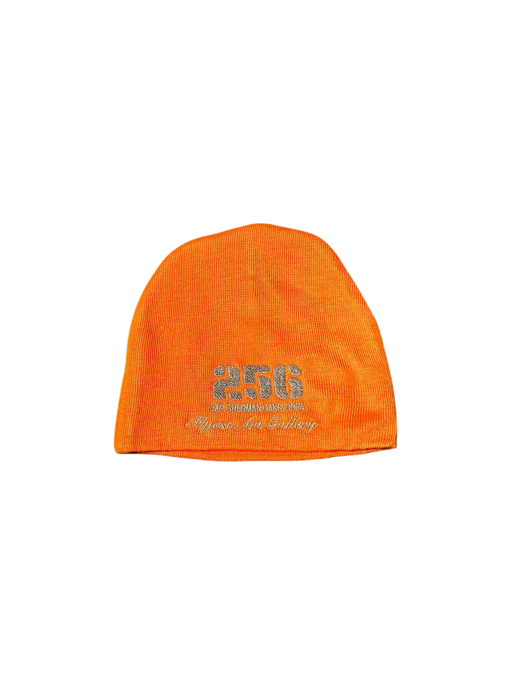 ORANGE REFLECTIVE BEANIE