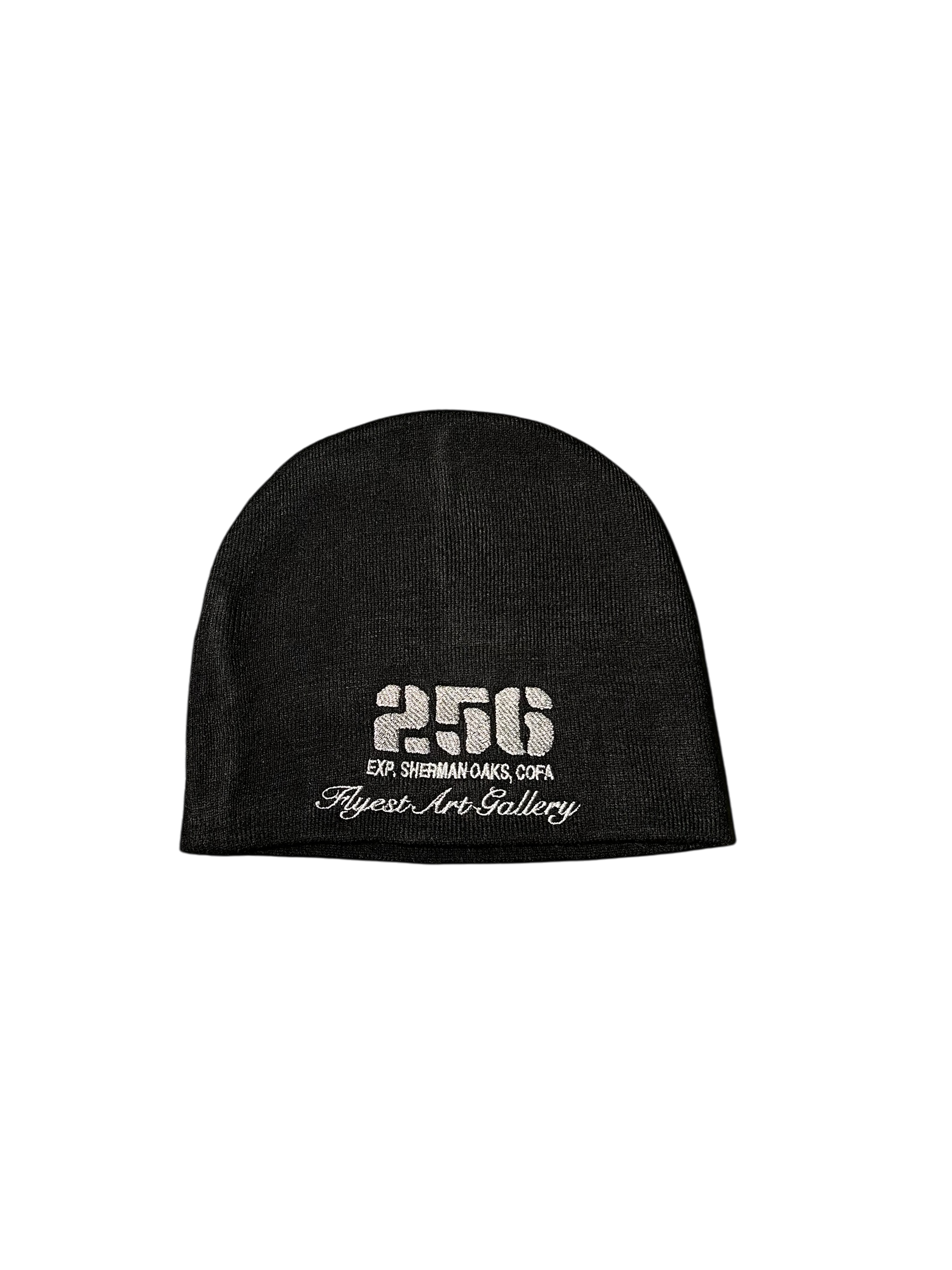 BLACK REFLECTIVE BEANIE