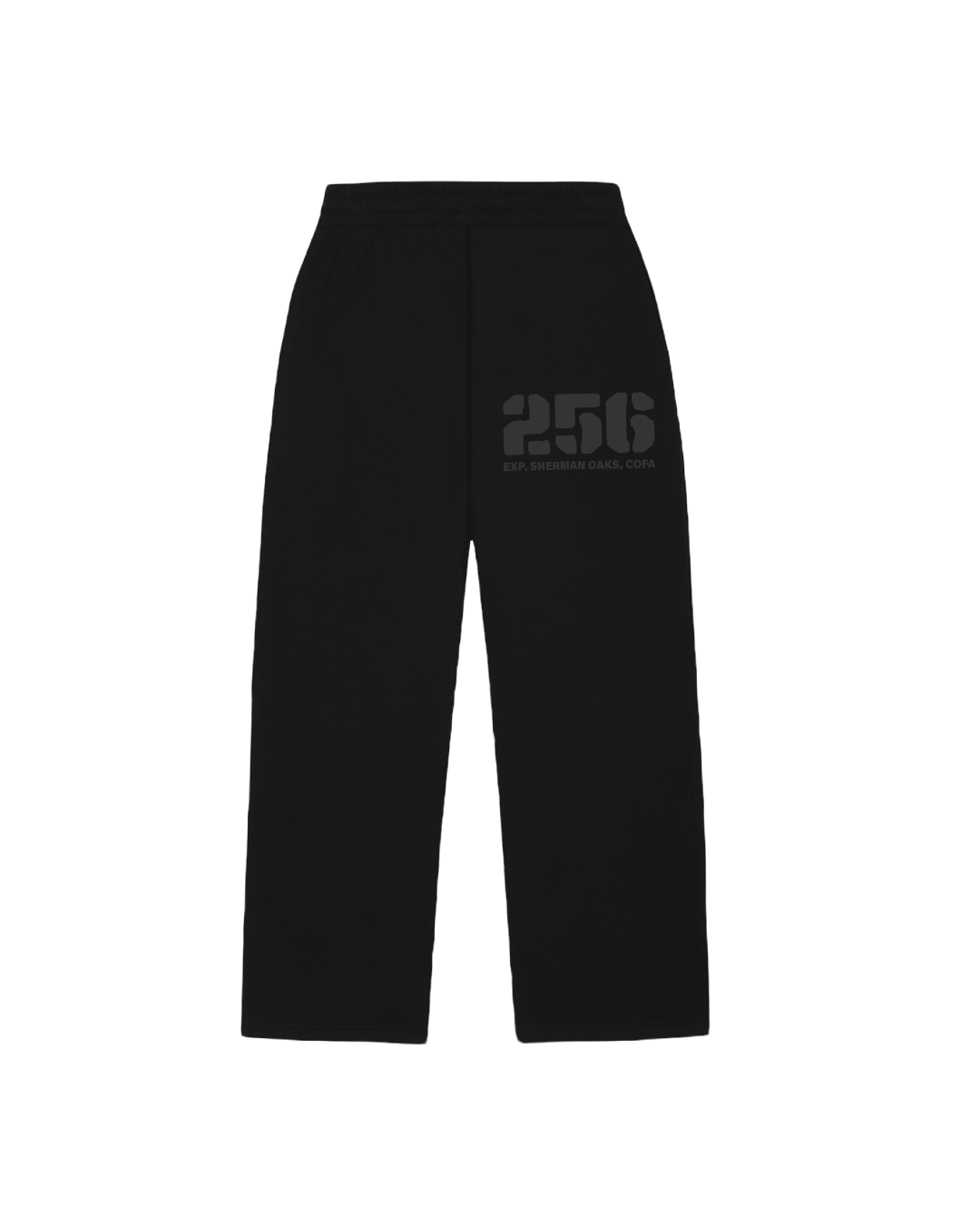 256 BLACK UNIFORM JOGGERS