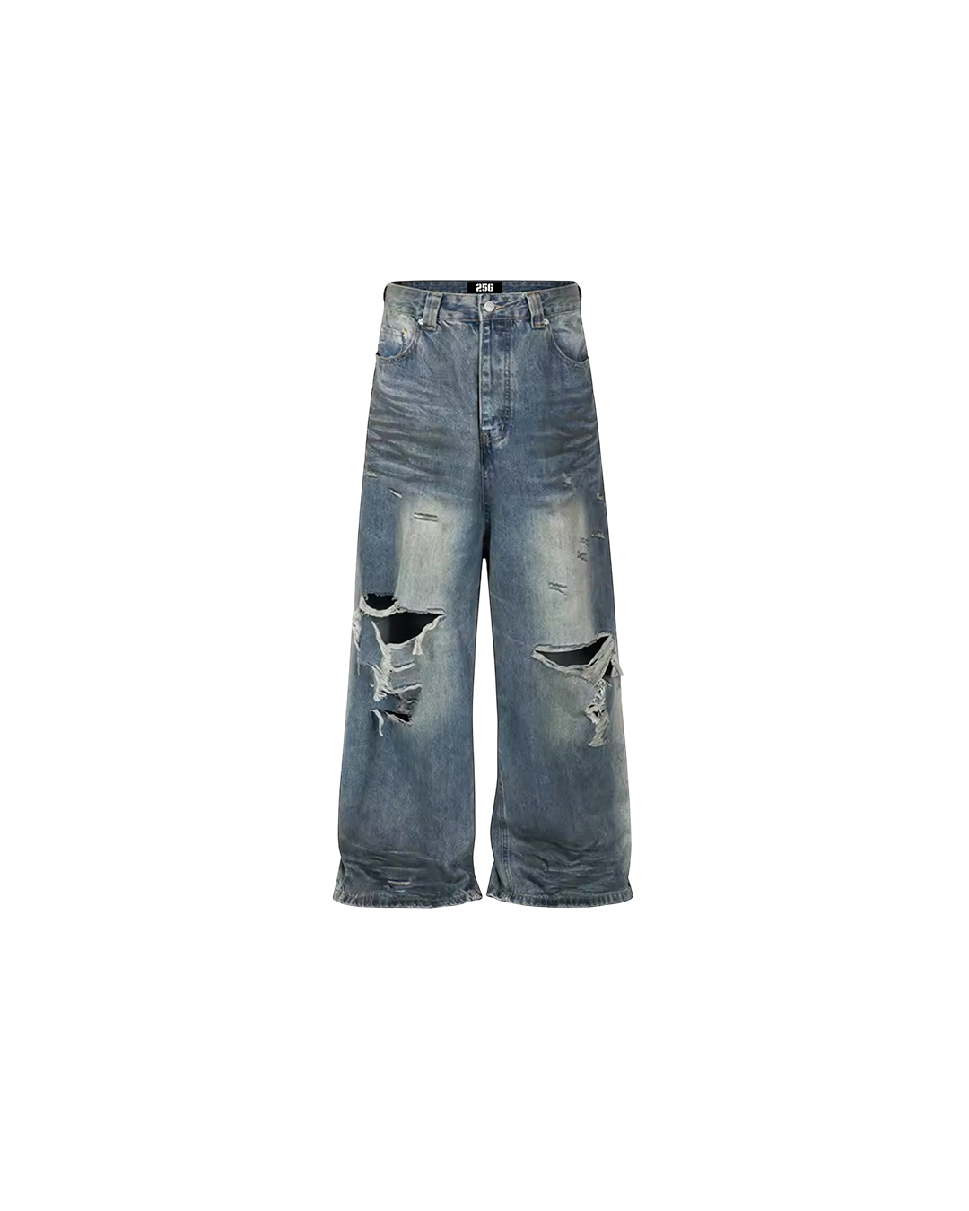 "RAW CUT" DENIM PANTS