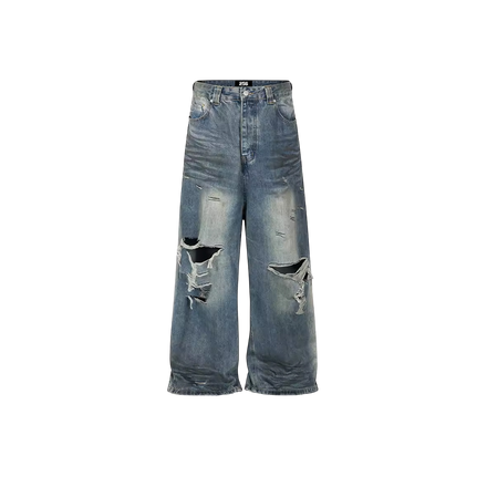 "RAW CUT" DENIM PANTS