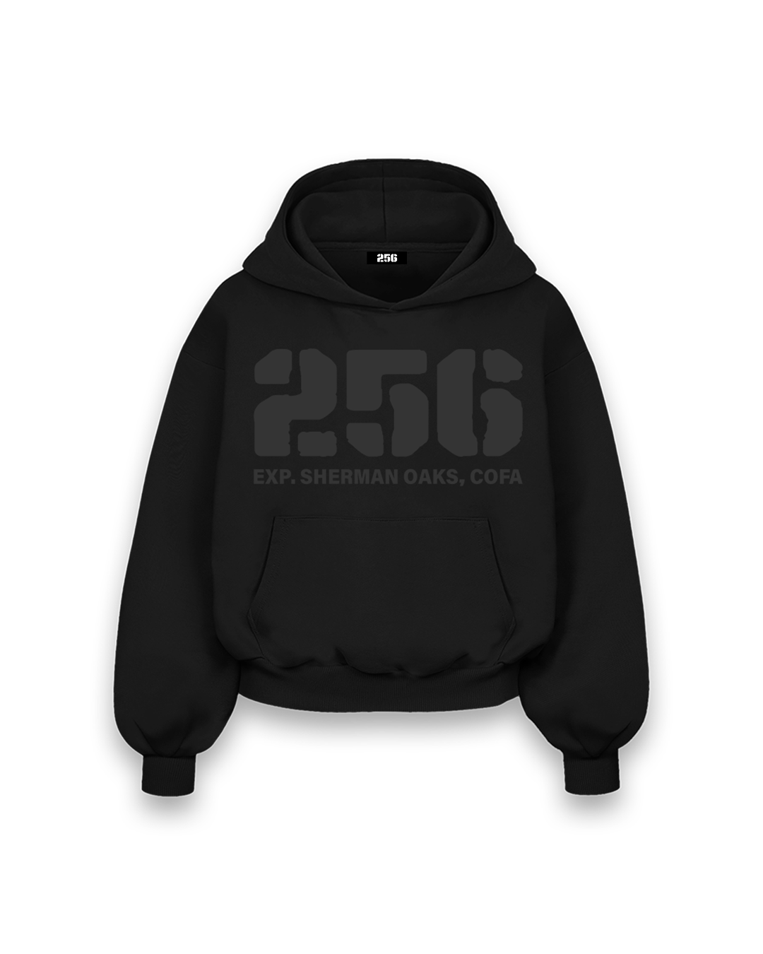 256 BLACK UNIFORM HOODIE
