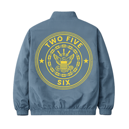 NAVY NYLON JACKET