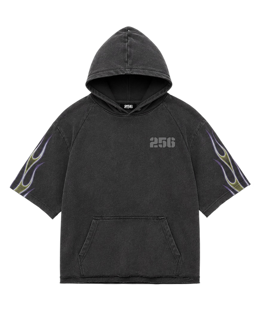 PURPLE FIRE HOODIE