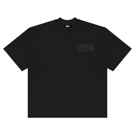 BLACK UNIFORM POCKET LOGO T-SHIRT